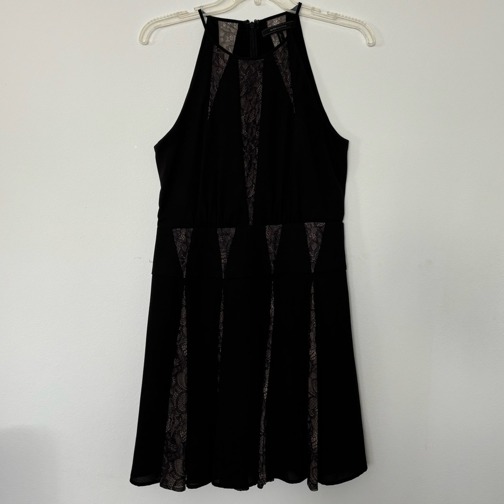 BCBG “Teena” Halter Cocktail Dress